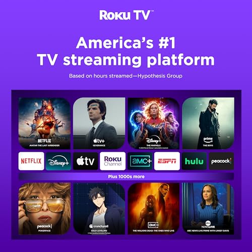 Hisense 40-Inch Class A4 Series FHD 1080p Smart Roku TV with Alexa Compatibility (40A4NR, 2024 Model) - Dolby Audio, Slim Bezel Design, Google Assistant